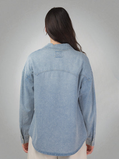 'Dust Storm' Denim Top