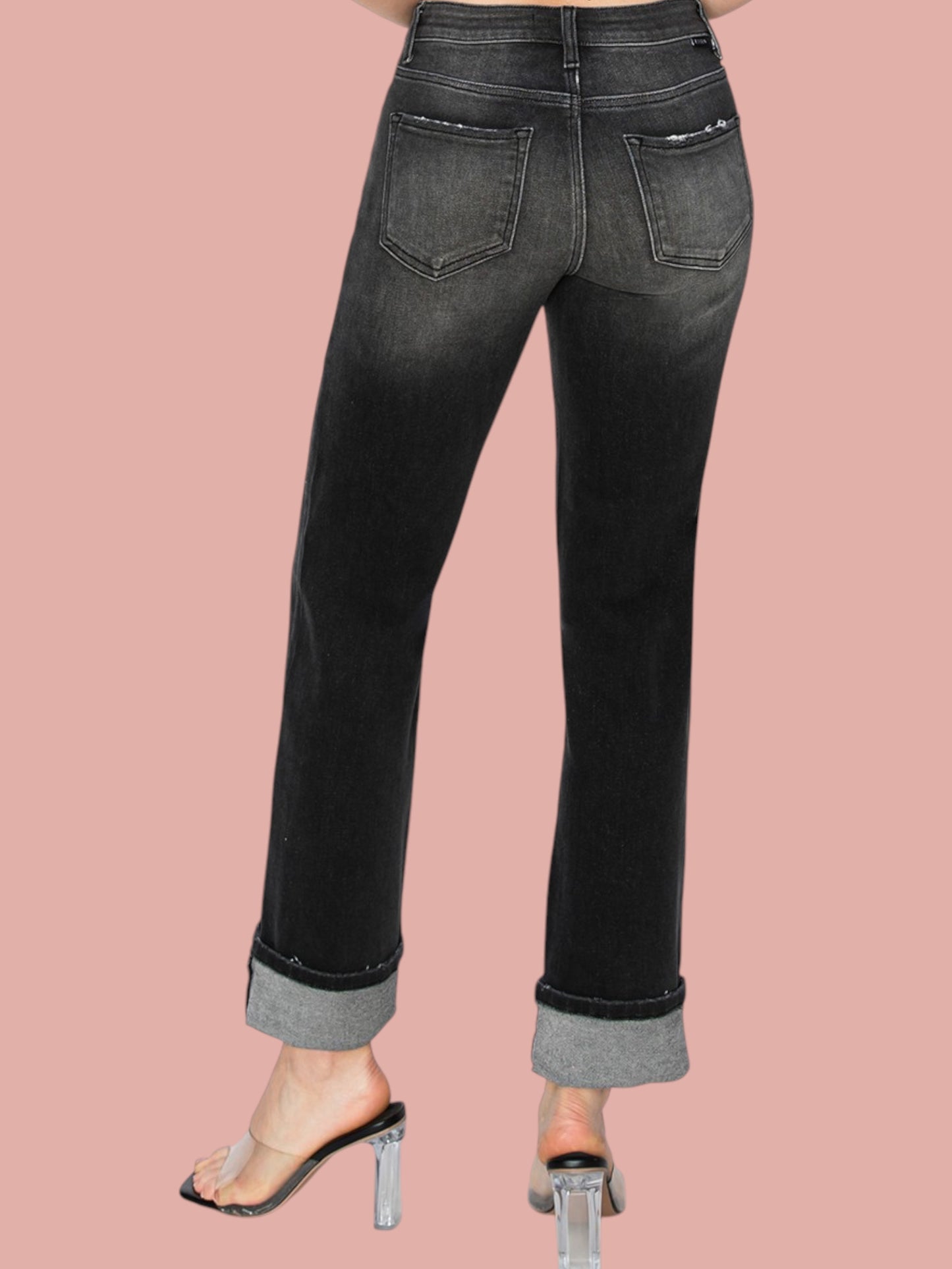 'Diamond Dust'  Straight Leg Jeans