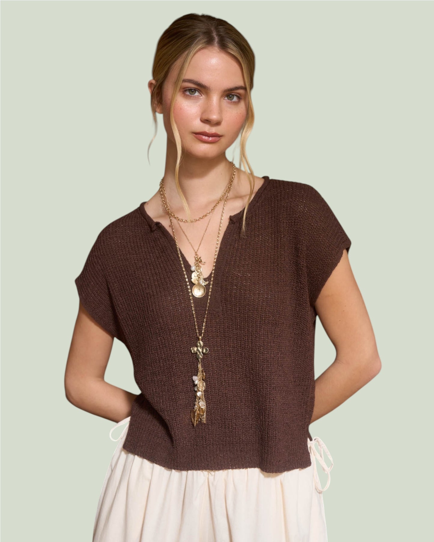 'Espresso Time' Top