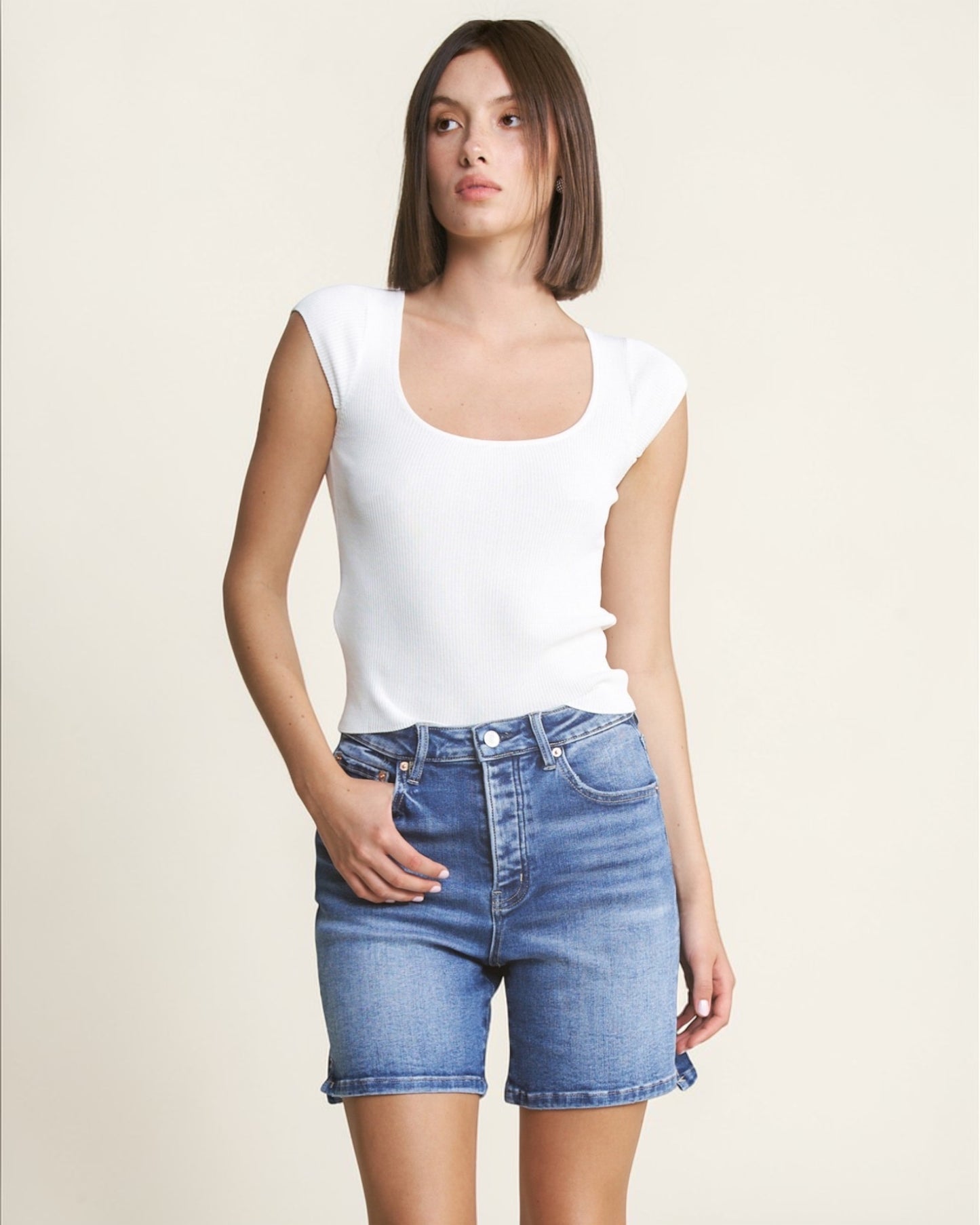 'Lighthouse Cove' Bermuda Shorts