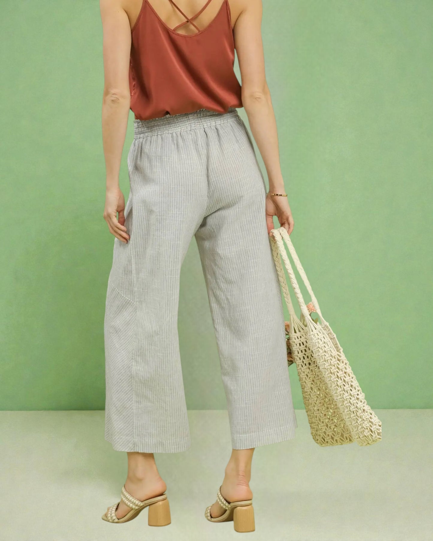 'Casual Look' Linen Pants
