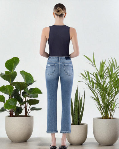 The 'Olivia' - Straight Leg Jeans