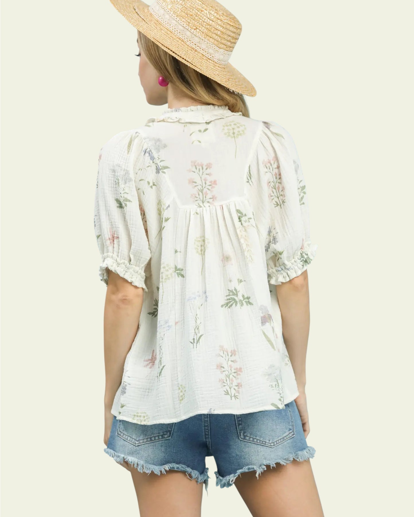 'Oxford Charm' Top