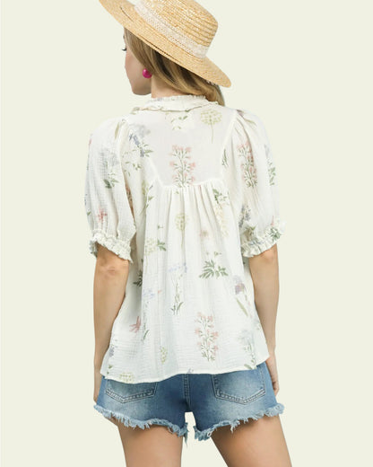 'Oxford Charm' Top