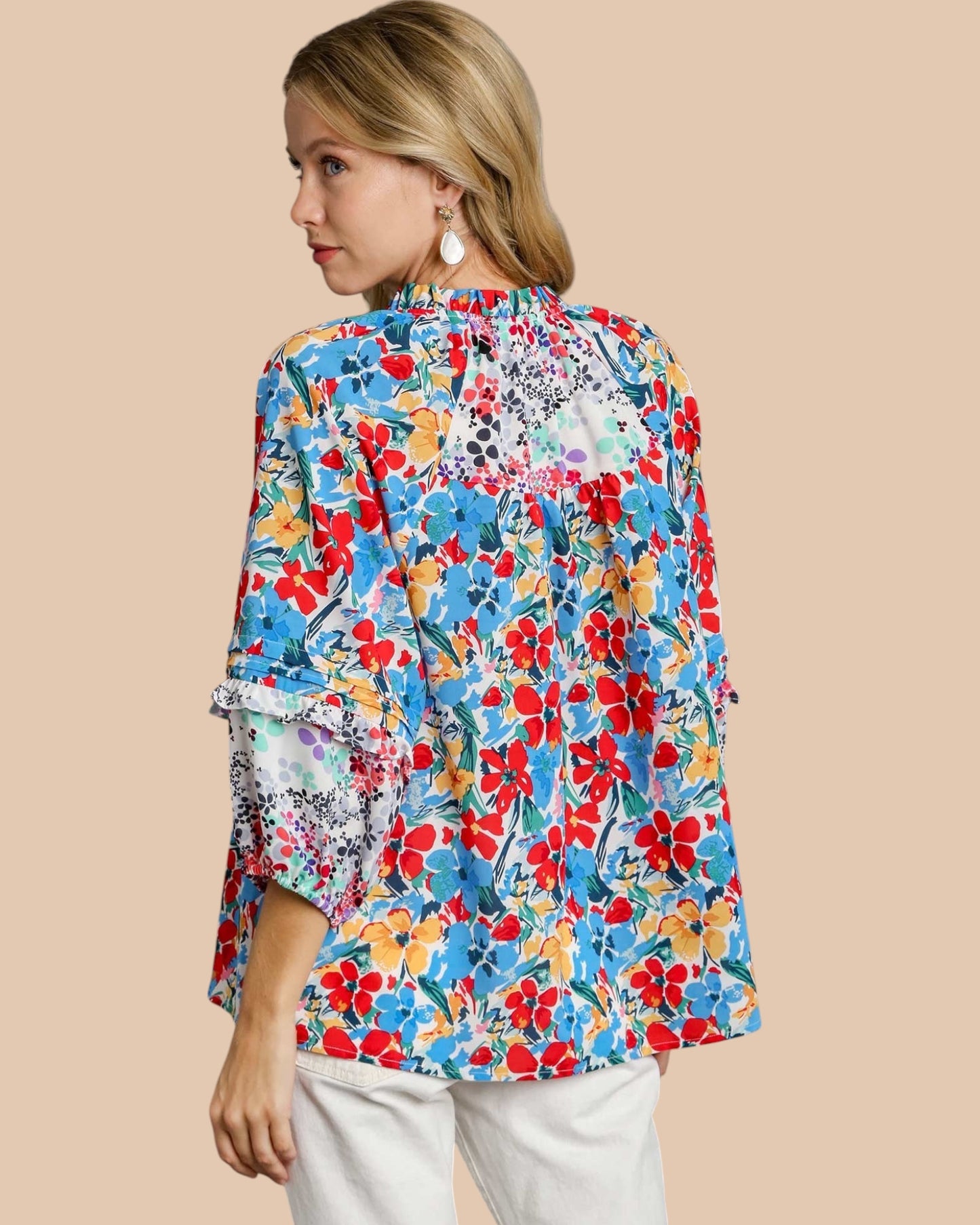 'Painted Petals' Top