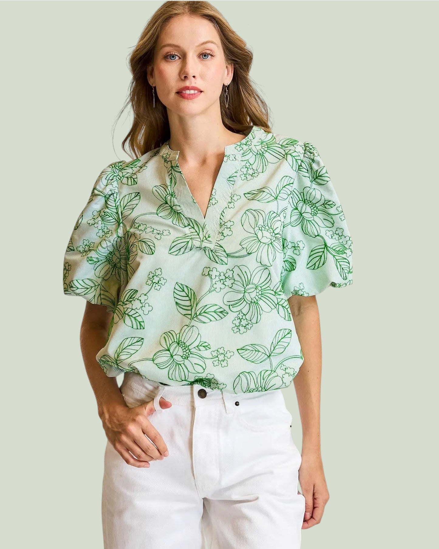 'Paradise Gardens' Top