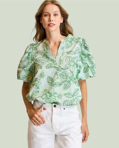 'Paradise Gardens' Top