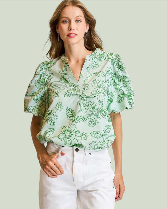 'Paradise Gardens' Top