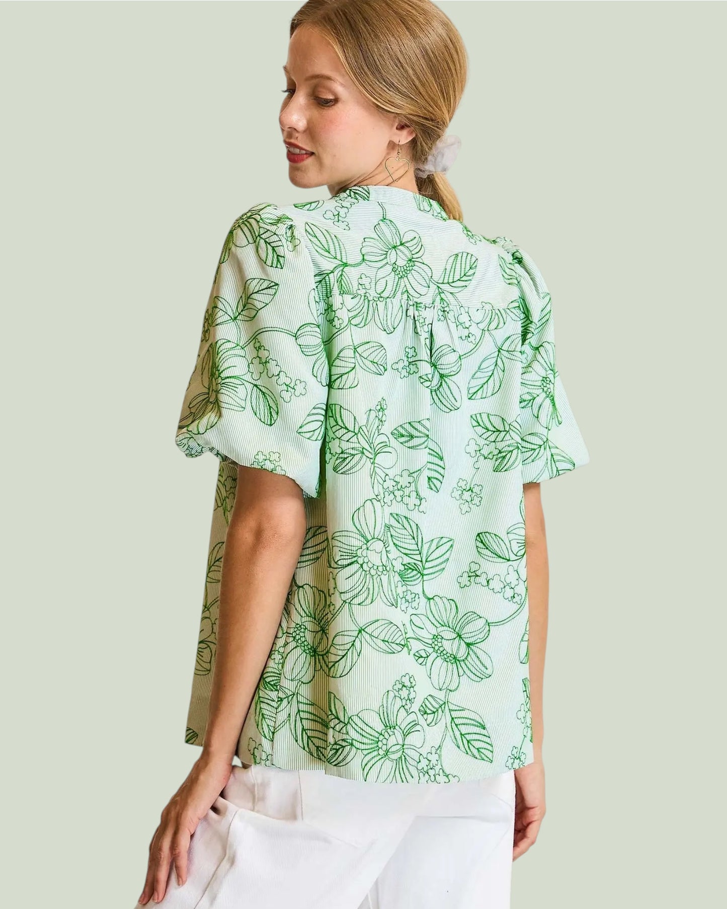 'Paradise Gardens' Top