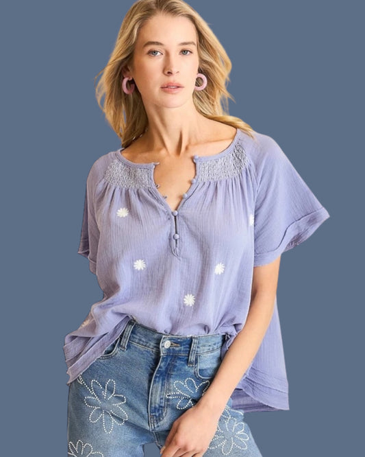 ‘Soft Lilac’ Top