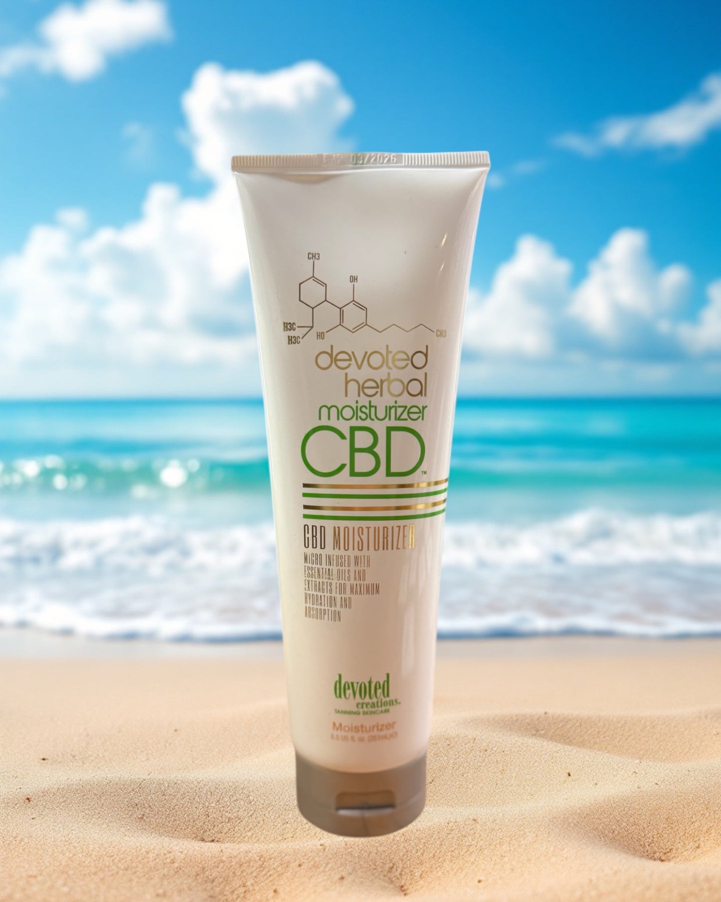 Devoted Creations Herbal CBD Moisturizer