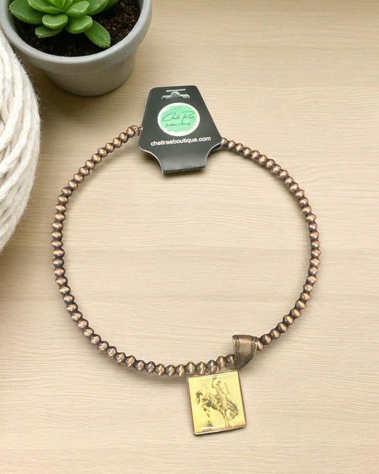 'Rusty Spur' Necklace
