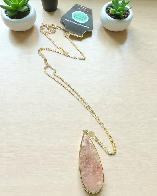 'Blush Stone' Necklace