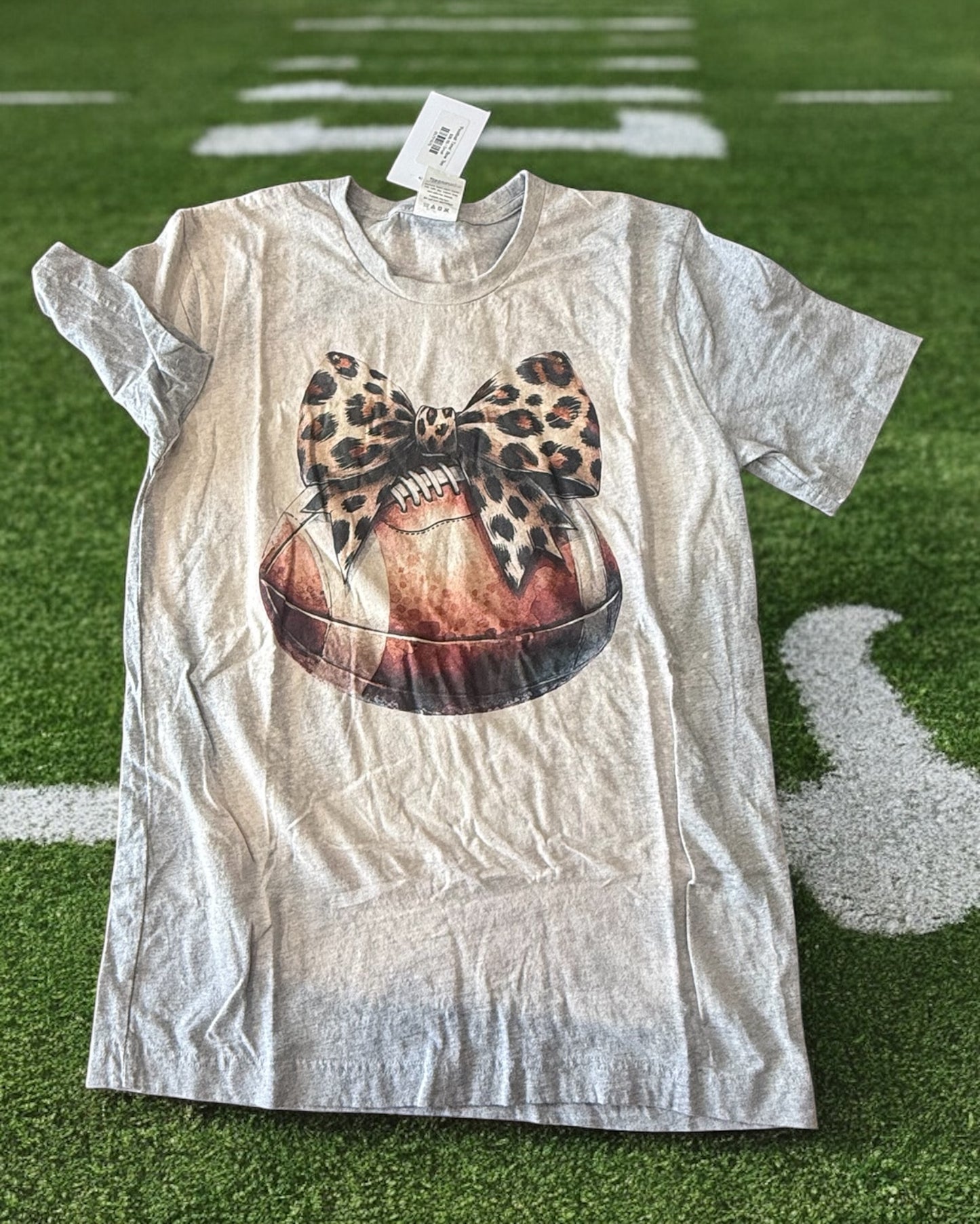 'Football Time' Bow Tee
