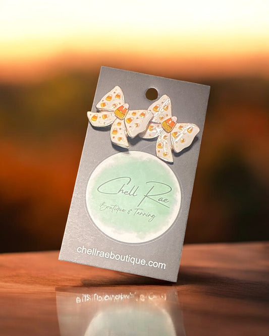 'Candy Corn' Earrings