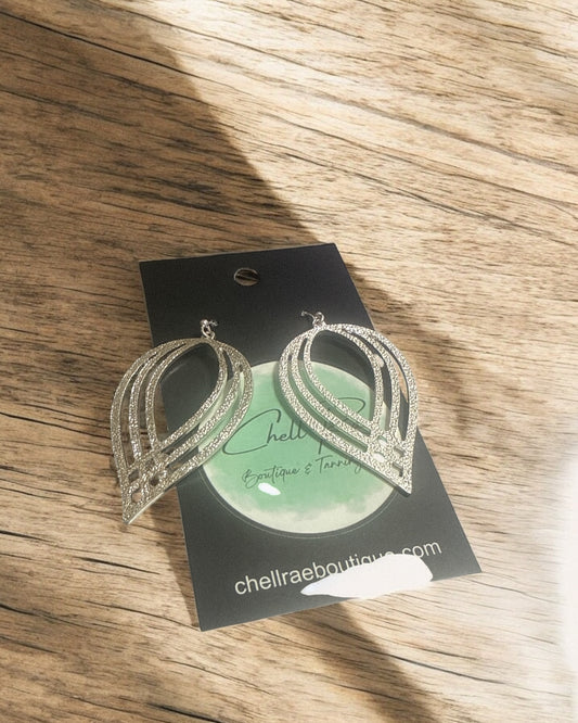 'Silver Ace' Earrings