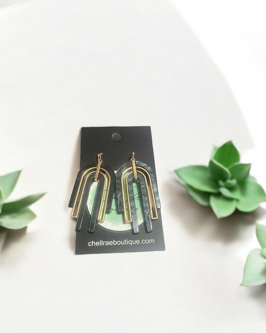 'Ozzy Gold' Earrings