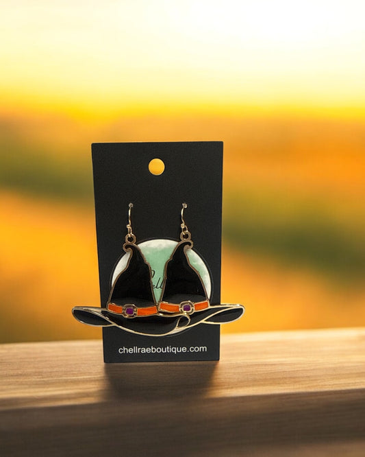 'Witch Hat' Earrings