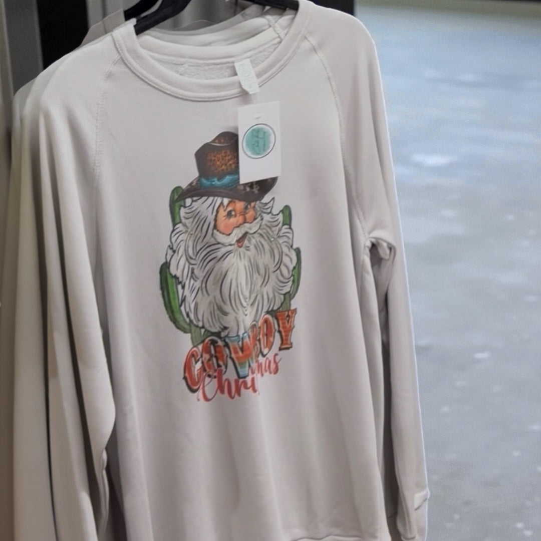 Cowboy Christmas Sweatshirt