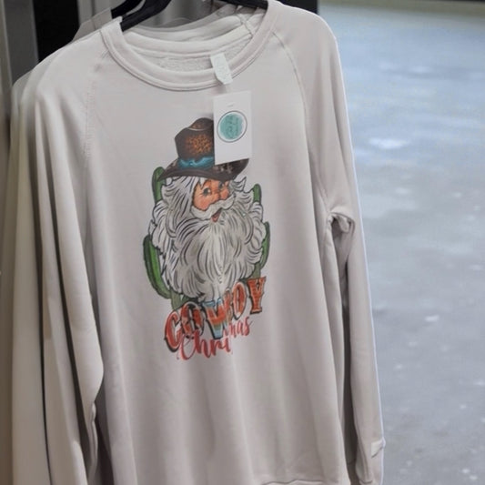 Cowboy Christmas Sweatshirt