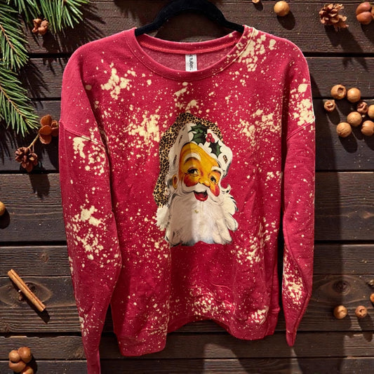 'Vintage Santa' Crewneck