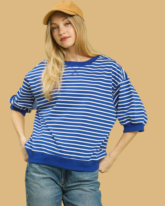 'Royal Stripes' Top
