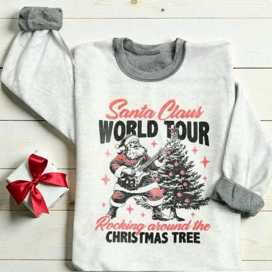 'Santa World Tour' Crewneck