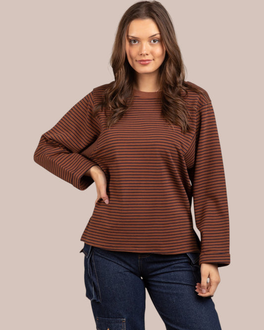 'Bold Lines' Top