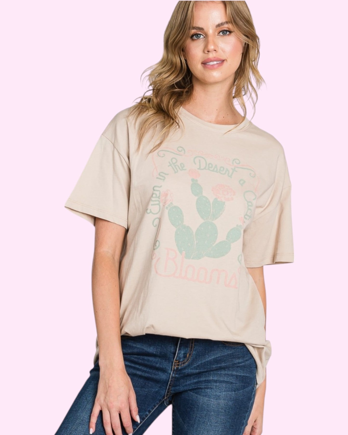 'Desert Blooms' Graphic Tee