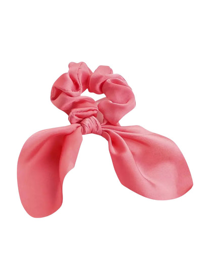 Satin Bunny Ear Scrunchie