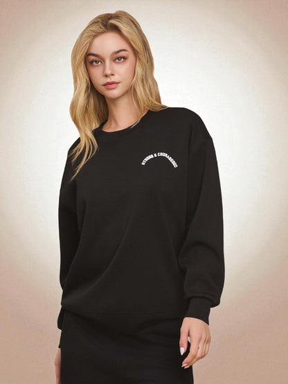 'Strong & Courageous' Crewneck