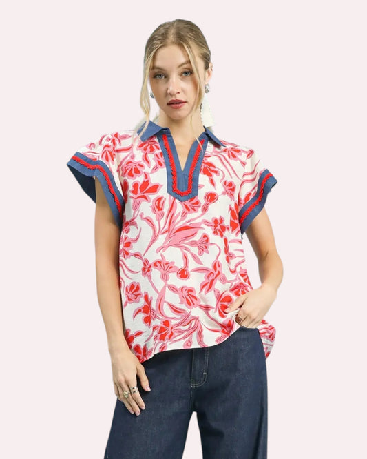 'Summer Splash' Top