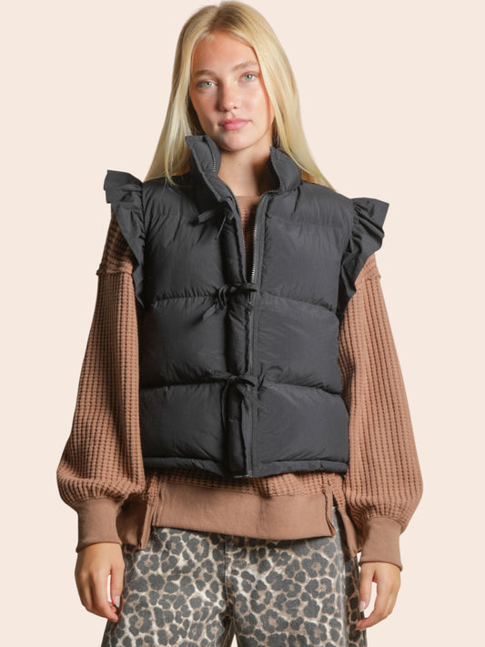 'Texas Winter' Puffer Vest