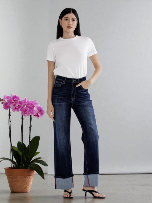 'Wishmaker' Wide Leg Jeans