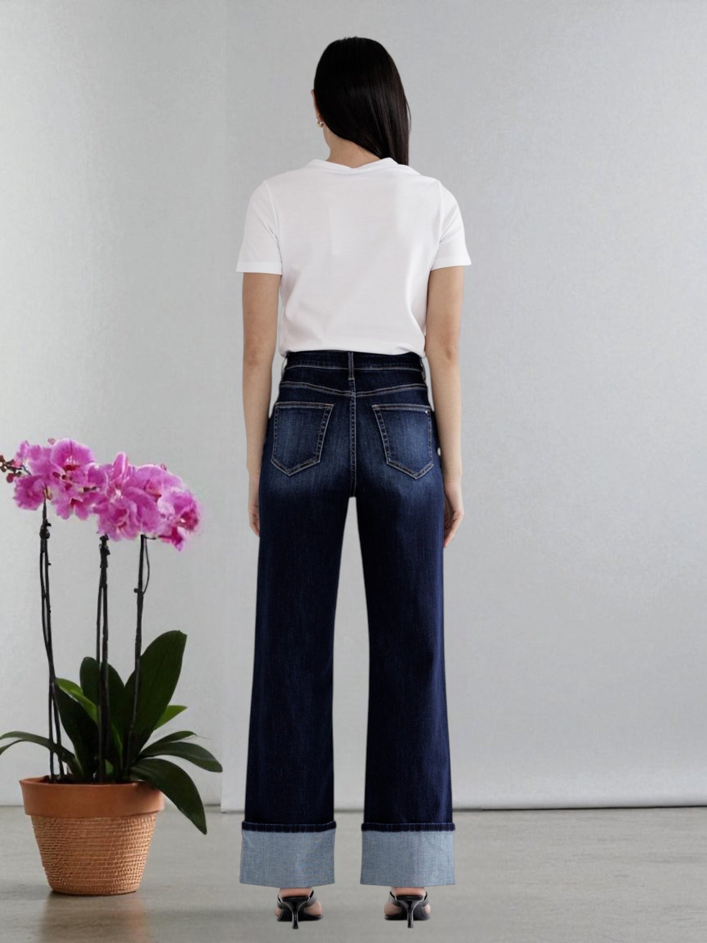 'Wishmaker' Wide Leg Jeans