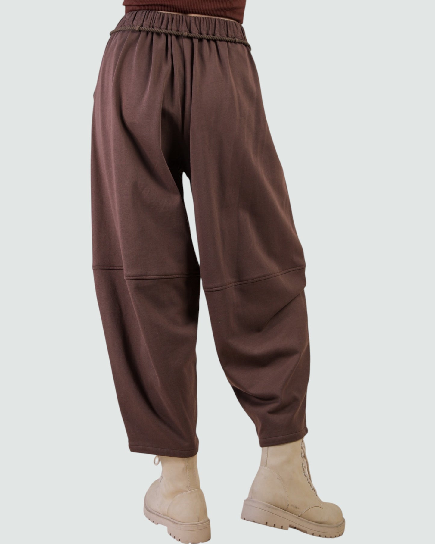The 'Mocha Barrel' Pants