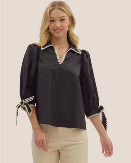 'Brunch Chic' Top - T28459