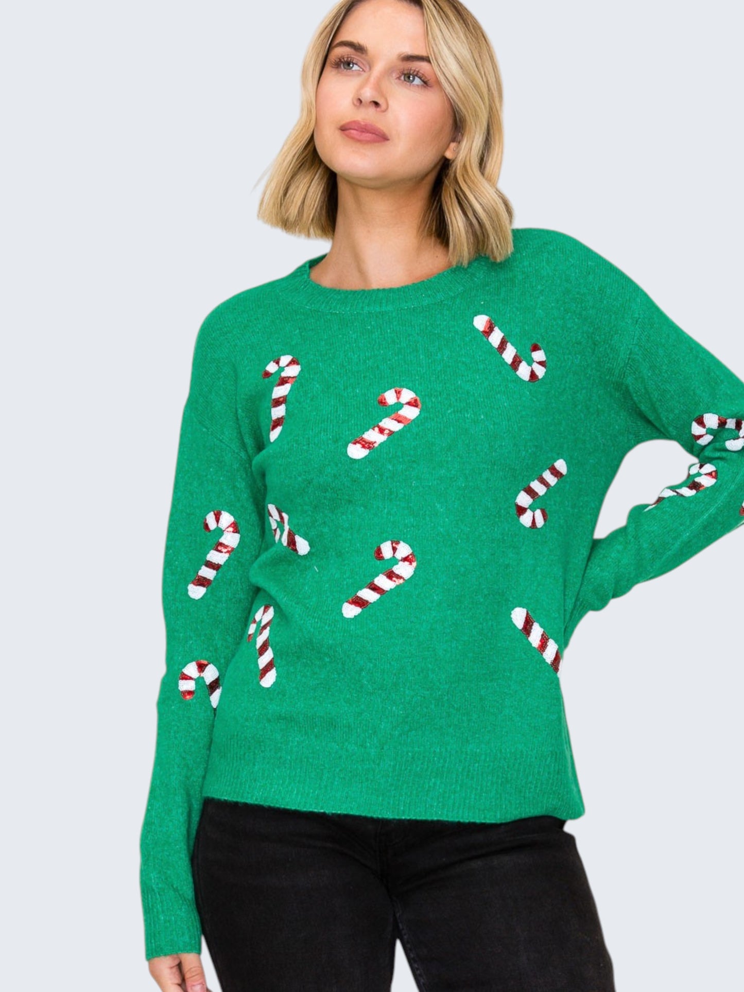 'Candy Cane Lane' Sweater