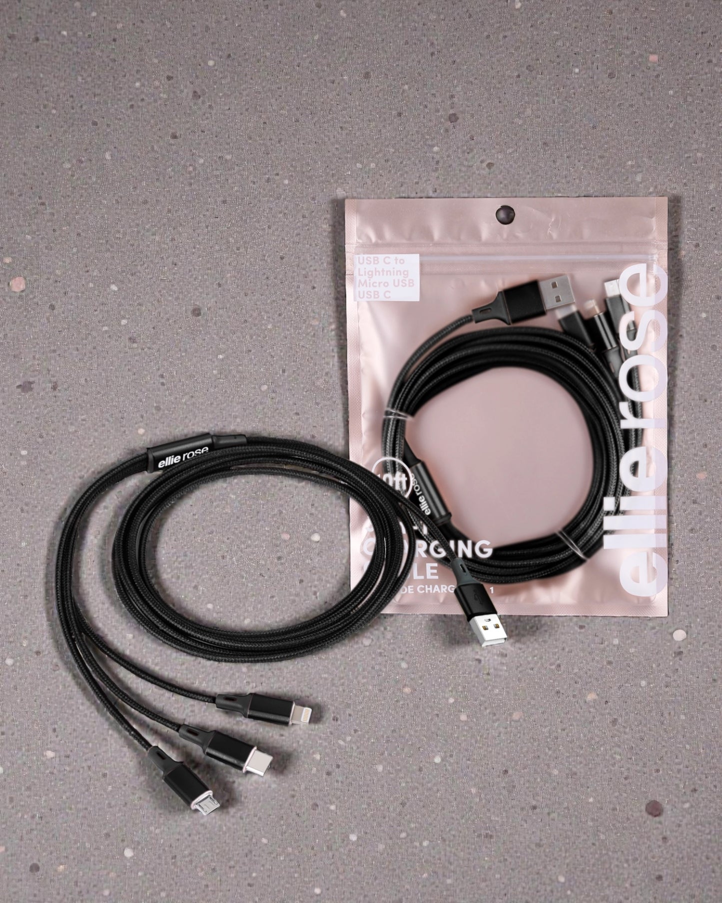 'Charge Up' 3-In-One Charging Cable