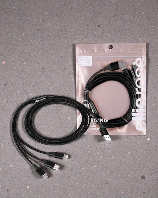 'Charge Up' 3-In-One Charging Cable