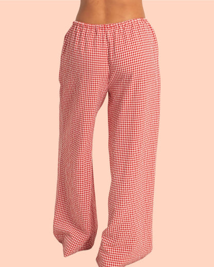 'Sweet Day' Gingham Pants