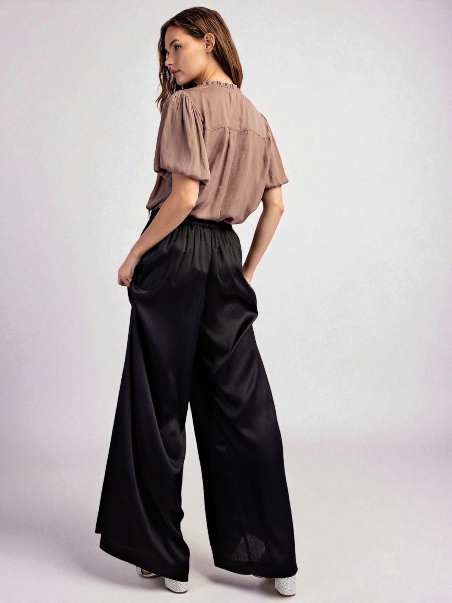 'Downtown Satin' Pants