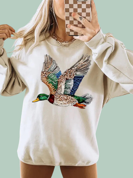 'Mallard Duck' Crewneck