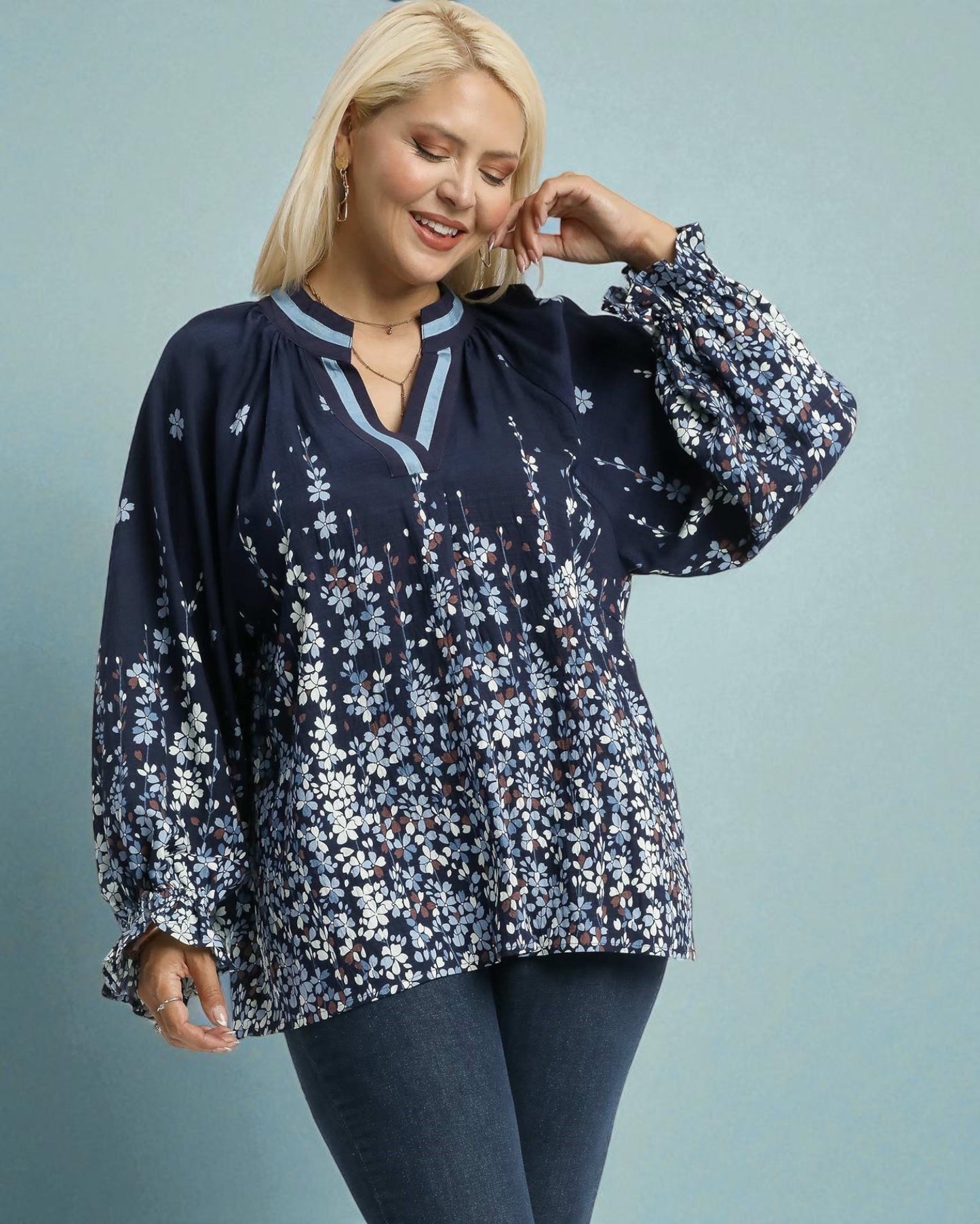 'Floral Vine' Top