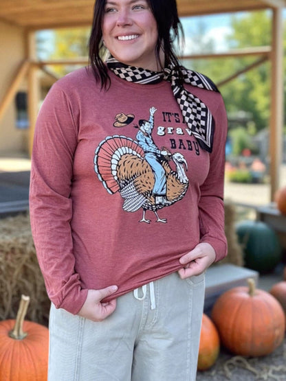 'Gravy Baby' Long Sleeve Tee