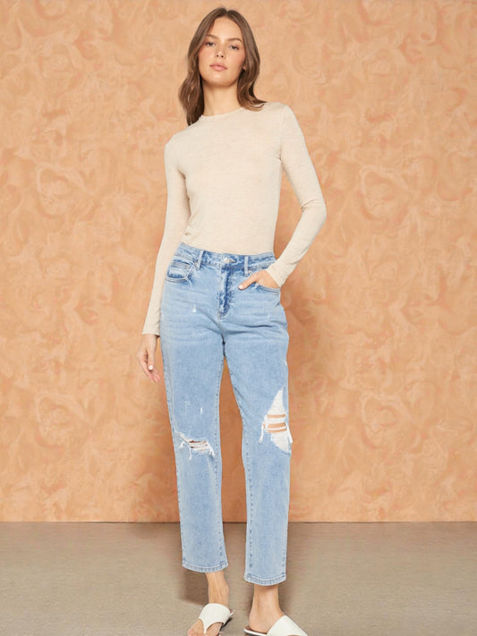 'Crossroads' Mom Jeans