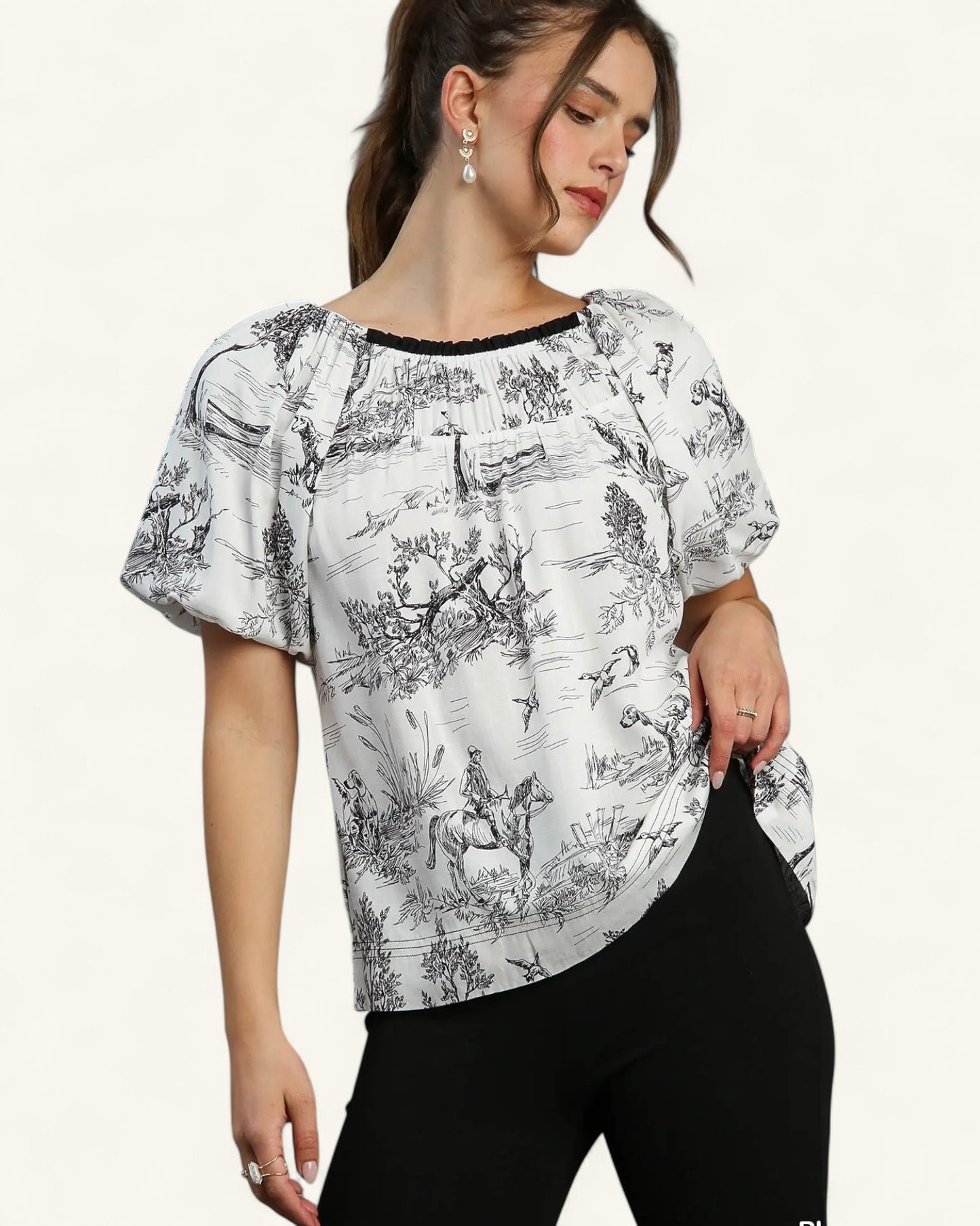 'Milan Moon' Top