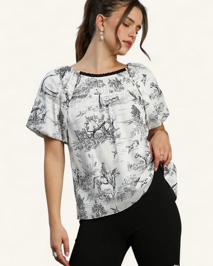 'Milan Moon' Top