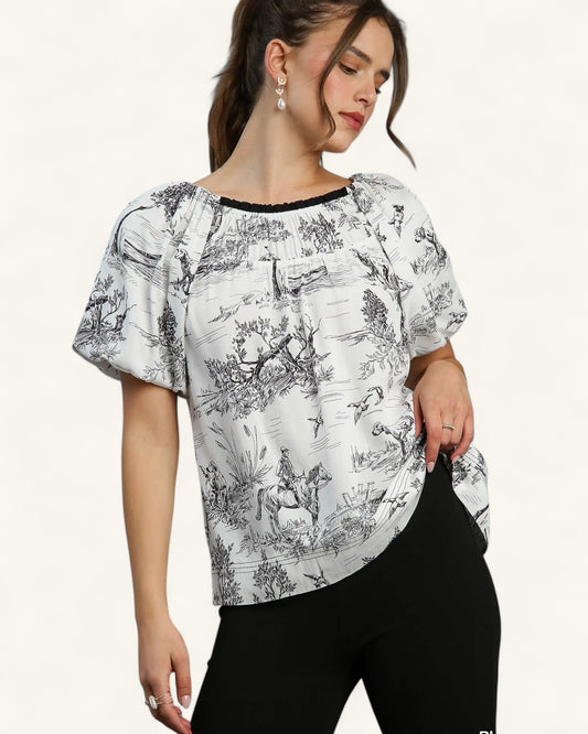 'Milan Moon' Top