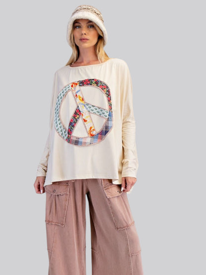 The 'Peace Patch' Top
